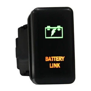 ENLACE BATERÍA 8B63GRM Interruptor pulsador 12V doble LED MOMENTÁNEO verde rojo para Toyota... - Imagen 1 de 1