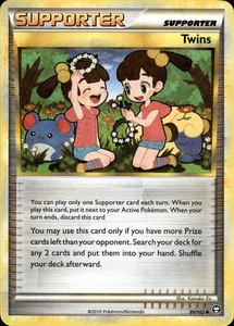 Twins 89/102 | HeartGold & SoulSilver Triumphant | Pokemon TCG | ENG | Uncommon - Picture 1 of 3