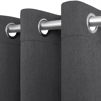 [2-Panels Cozlo Blackout Curtains for Bedroom with Grommet Black Out Room Dar... - Image 1 of 4