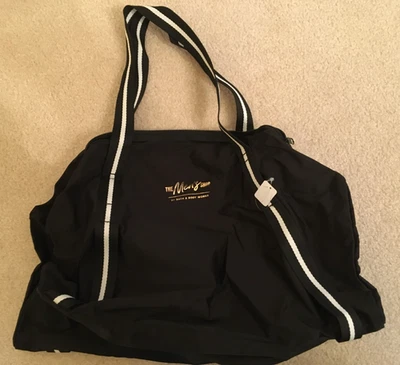 Bath & Body Works Men’s Noir Black 8” x 17” Reusable Duffel Bag (bag only) - NEW - Image 1 of 4