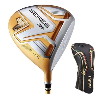 Honma Beres 08 Aizu 3S Driver 10.5° RH ARMRQ MX SHAFT - HEADCOVER - SEALED £1200 - Image 1 of 4