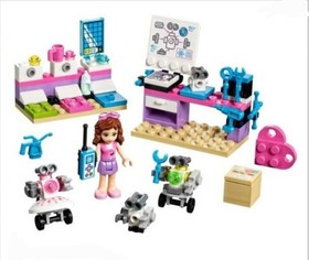 LEGO Friends 41307 Olivia's Creative Lab 100% Complete No Manual/Box READ!!