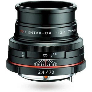 PENTAX HD PENTAX-DA 70mmF2.4 Limited Black Medium Telephoto Single Focal Lens [F - Picture 1 of 7