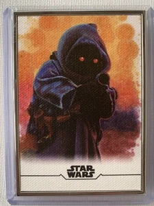 Star Wars Topps 2020 Stellar Signatures Jawa By Louise Draper 001/100 - Picture 1 of 2