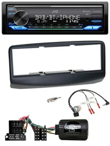 JVC Bluetooth DAB USB Lenkrad Autoradio für Fiat Multipla 2006-2010 - Bild 1 von 10