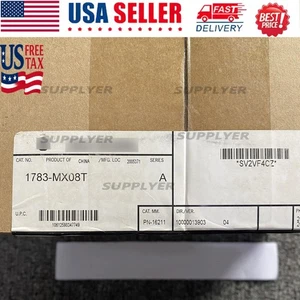 New AB 1783-MX08T 1783 MX08T Stratix 8000 Copper 8 Port FAST SHIP US Free Tax - Picture 1 of 3