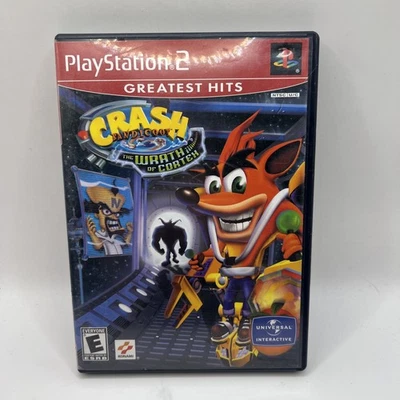 Crash Bandicoot The Wrath of Cortex PS2 PlayStation 2 Greatest Hits Complete - Image 1 of 4