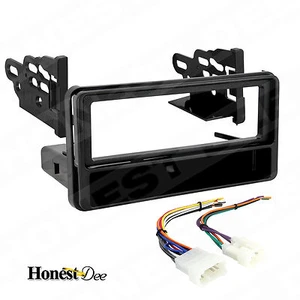 Kit de tablero de instalación de radio Din único 99-8230 y cables para montaje estéreo para automóvil Scion - Imagen 1 de 4