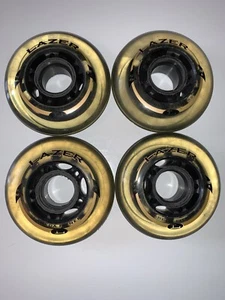 Labeda Lazer 72mm 82A Inline Skate Wheels 4-pack - Picture 1 of 2