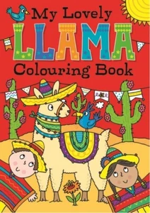 MY LOVELY LLAMA A4 Childrens Kids Colouring Book - 72 Designs to Colour - Picture 1 of 4