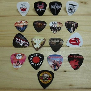 Alice Fender Guitar Picks Lot of 10 Music Band (Choice Designs) - Picture 1 of 12