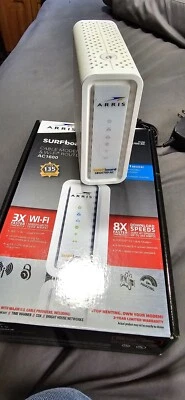 Motorola ARRIS Surfboard Modelo SBG6700-AC DOCSIS 3.0 Cable Módem y Router Wi-Fi Foto 1 de 4