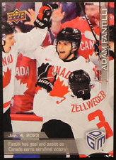2022-23 22/23 Upper Deck Game Dated Moments Team Canada #2 Adam Fantilli
