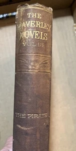 "DER PIRAT" 1871 Vol. 13 aus The Waverley Romans) HARDCOVER BOOK, BUCCANEER - Bild 1 von 13