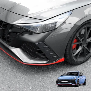 Car ABS Front Bumper Side Garnish Cover Trim Decoration For Hyundai i30 Sedan N - Picture 1 of 7