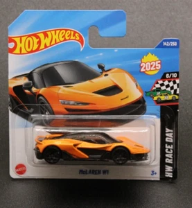 Hot Wheels " McLaren W1 " HW Race Day - NUOVO & IMBALLO ORIGINALE - 2025 - #142/250 - Foto 1 di 1