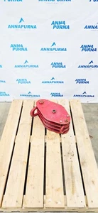 Crosby McKissick 14 Ton Snatch Block Pulley 10" 3-Sheave ½" WR Rigging Blocks - Picture 1 of 7