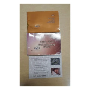 1999 Eighty Eight 88 Owner's Owners Manual 50th Anniversary Edition - Picture 1 of 5