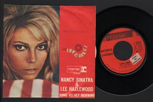 7" NANCY SINATRA LEE HAZLEWOOD SOME VELVET MORNING / LADY BIRD ITALY PROMO STICK - Picture 1 of 1