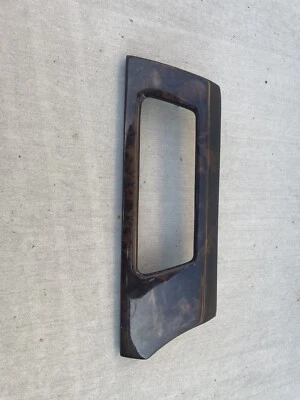 BMW E9x serie 3 2006-2012 tablero interior izquierdo moldura de madera OEM Foto 1 de 2