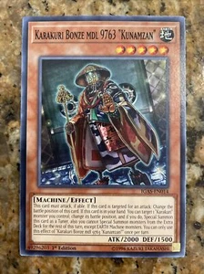 Karakuri Bronze MDL 9763 "Kunamzan" IGAS-EN014 Yu-Gi-Oh! Light Play Unlimited - Picture 1 of 2