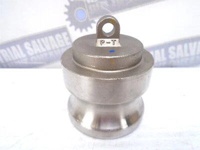 PT Coupling - 1401215 - 15-W - STAINLESS 1-1/2" - Cam & Groove DUST COVER (NEW)