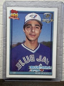 1991 Topps Operation Desert Shield #101 Rob Ducey Toronto Blue Jays NM 3 - Picture 1 of 2