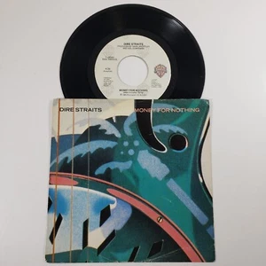 Dire Straits "Money For Nothing" 45 Tested Vg+ Jukebox Picture Sleeve - Picture 1 of 7