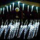 Led Frozen Icicle String Fairy Lights Indoor Outdoor Christmas Tree Xmas Lamps