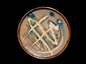 TIMOTHY WEBER AMERICAN MASTER POTTER TN VTG CHARGER PLATTER SIGNED WEBER 1979 - Picture 1 of 10