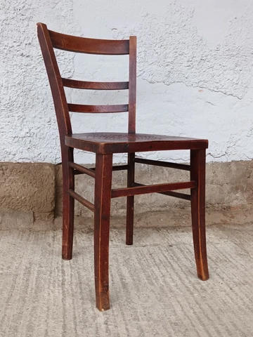 30er Vintage Dining Room Chair Frankfurt Kitchen Chair Kneipenstuhl 20er Star Cover