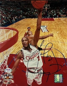 PSA DNA Lamar Odom Signed 8x10 Photo Fleer NBA 2000 All Star Jam Session Oakland - Picture 1 of 1
