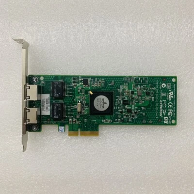 HP NC382T Dual Port 1GB Gigabit NIC PCIe Server Adapter 458491-001 453055-001 - Bild 1 von 4