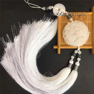 Hanfu Waist Pendant Dragon Phoenix Jade Pendant Tassel Pendant Waist Pendant Gif - Picture 1 of 3