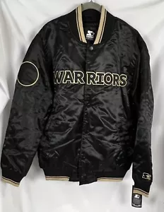 Chaqueta De Colección Starter Etiqueta Negra Golden State Warriors The Bay Talla Mediana NBA - Imagen 1 de 9