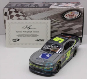 SIGNED 2017 WILLIAM BYRON #9 IOWA RACE WIN WINDSOR  AXALTA AUTOGRAPHED 1/24 - Picture 1 of 2