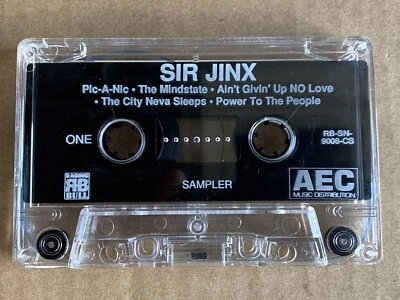 SIR JINX Sampler EP CASSETTE TAPE Album Hip Hop Gangsta Rap West Coast lp RARE - Image 1 of 3