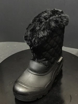 Tundra Kids Snowdrift зимние снег ботинки черный цвет размер США 1 M - Изображение 1 из 4