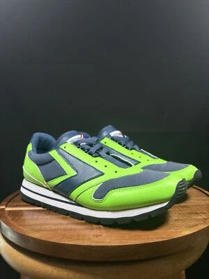Zapatos para caminar Brooks talla 9 para hombre 1101781D341 verde lima azul marino  Foto 1 de 4