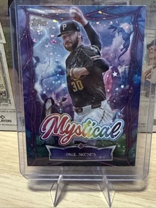 Serie Actualización Topps 2025 - Mystical Paul Skenes Pirates Rosa/Púrpura Raro SSP - Imagen 1 de 5