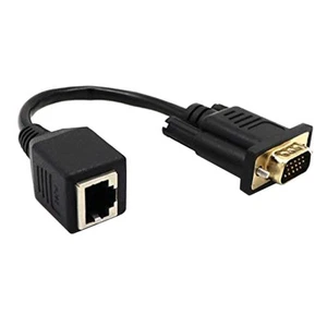 VGA to RJ45 Adapter  Cable to VGA  Cable Connector Monitor to  Cable8936 - Afbeelding 1 van 6