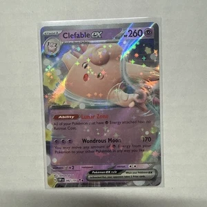 Clefable ex 082/197 Obsidian Flammen (OBF) NM Double Rare Pokemon Karte - Bild 1 von 1