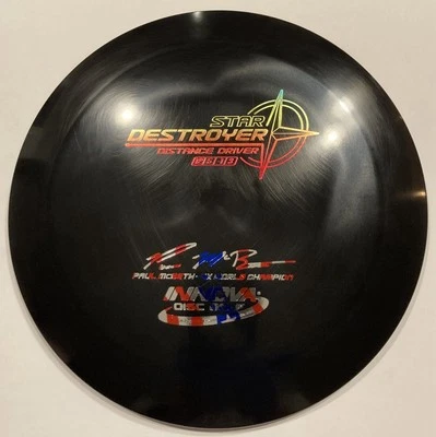 Innova 💎 Star Destroyer - 4X McBeth Penned Run Collector Black W/ Flags 175g💎 - Image 1 of 3