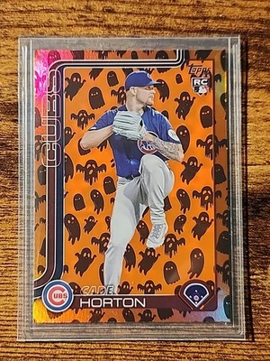 Cade Horton 2025 Topps Update Halloween GHOST SSP RC Parallel #US140 Cubs 🔥👀 - Image 1 of 4