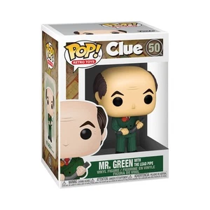 Funko Pop! Vinilo: Clue-Mr. verde con tubo de plomo - Figura de vinilo coleccionable - Imagen 1 de 3
