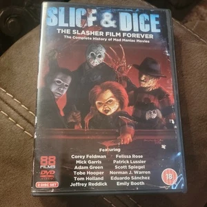 SLICE AND DICE SLASHER FILM FOREVER 2-Disc DVD 88 FILME Horror IMPORT SELTEN NEUWERTIG - Bild 1 von 7