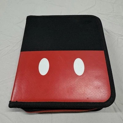 Disney Movie Club Mickey Mouse Media Storage Case DVD/CD/BLURAY 10 Pages - Image 1 of 4