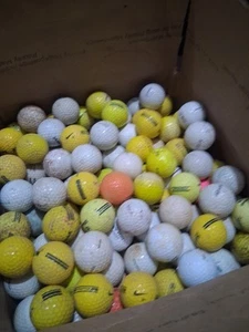 200 Hit-Away / Shag Golf Balls [ Assorted Brands ] - FREE SHIPPING - Picture 1 of 2