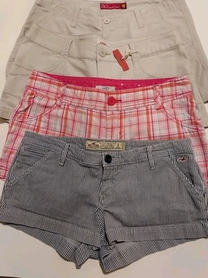 Pantalones Cortos 4 Pr Juniors Talla 9, Pantalones Cortos Holister, So, Mossimo Foto 1 de 4