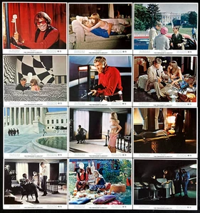 PRESIDENT'S ANALYST Orig Movie Lobby Photo Set James Coburn Political Comedy - Picture 1 of 3